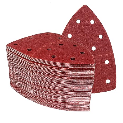 25 Stück Klett-Schleifblätter 105x152 mm Korn 120 für Multischleifer Bosch Prio, Ventaro