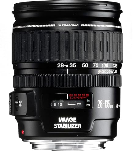 Amazon.com : Canon EF 28-135mm f/3.5-5.6 is USM Standard Zoom Lens