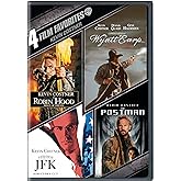 4 Film Favorites: Kevin Costner (Robin Hood: Prince of Thieves, Wyatt Earp, The Postman, JFK)