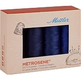 Mettler Metrosene Thread Kits 4/Pkg-Navy, Multiple