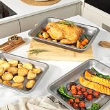 Salter Essentials 6-Piece Non-Stick Baking & Roasting Tray Set UK Made view 7