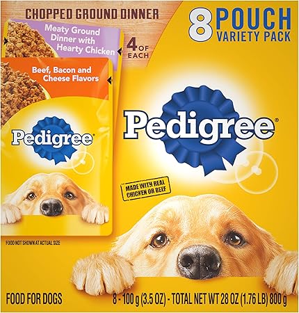 amazon pedigree wet dog food
