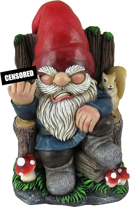 World of Wonders Gnaughty Gnomes Series Wrong Side of The Garden