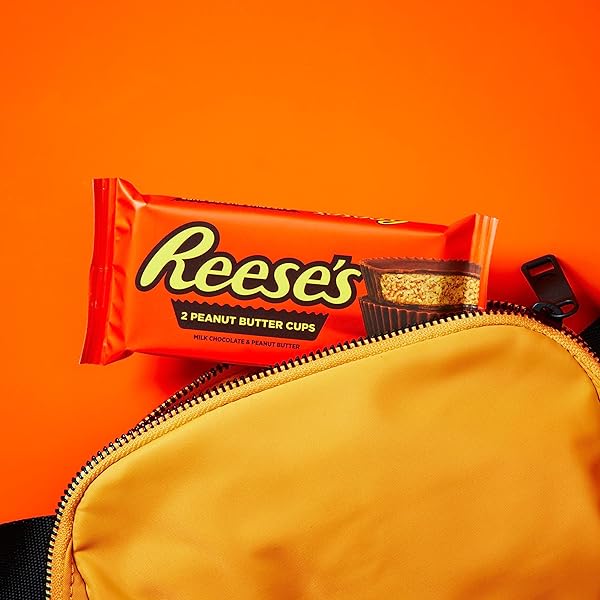 REESE’S MILK CHOCOLATE PEANUT BUTTER CUPS, CANDY PACK, 1.5 OZ