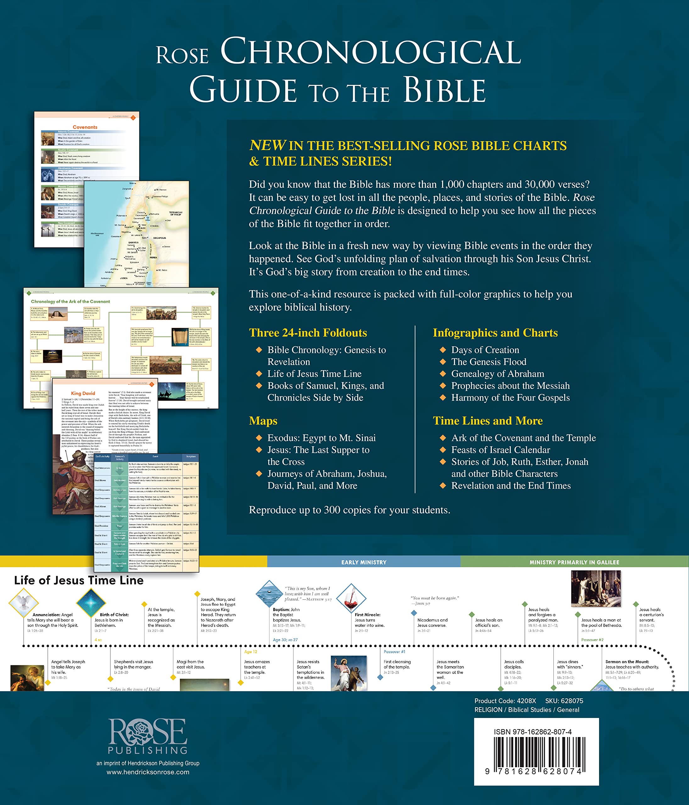 Rose Chronological Guide to the Bible (Rose Bible Charts & Time Lines)