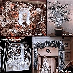 Christmas Fairy Lights Battery Operated 4 Pack