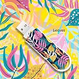 Integral 128GB XPression USB 3.2 Drive Leaf Design Memory Stick view 3