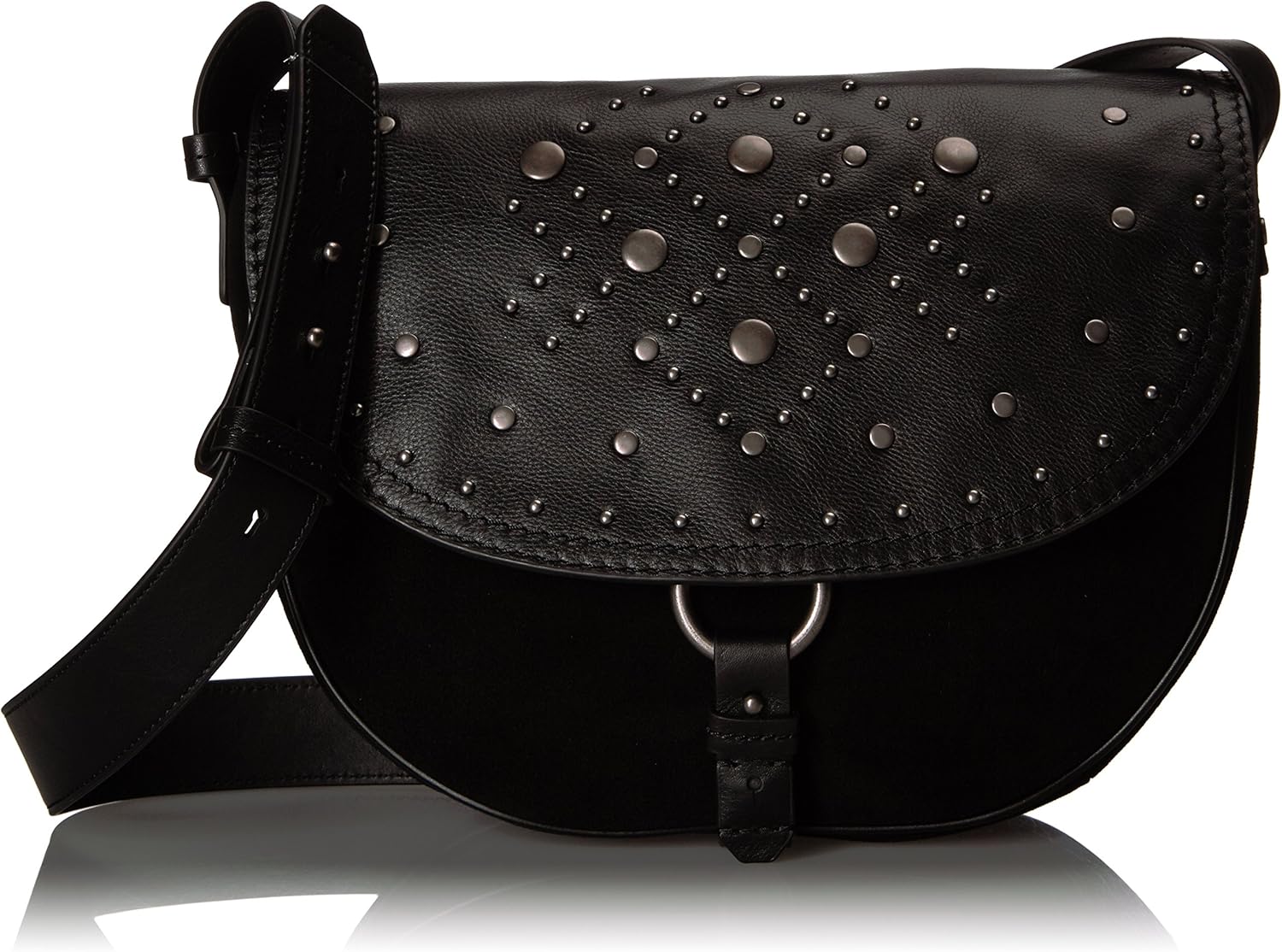 black studded cross body bag