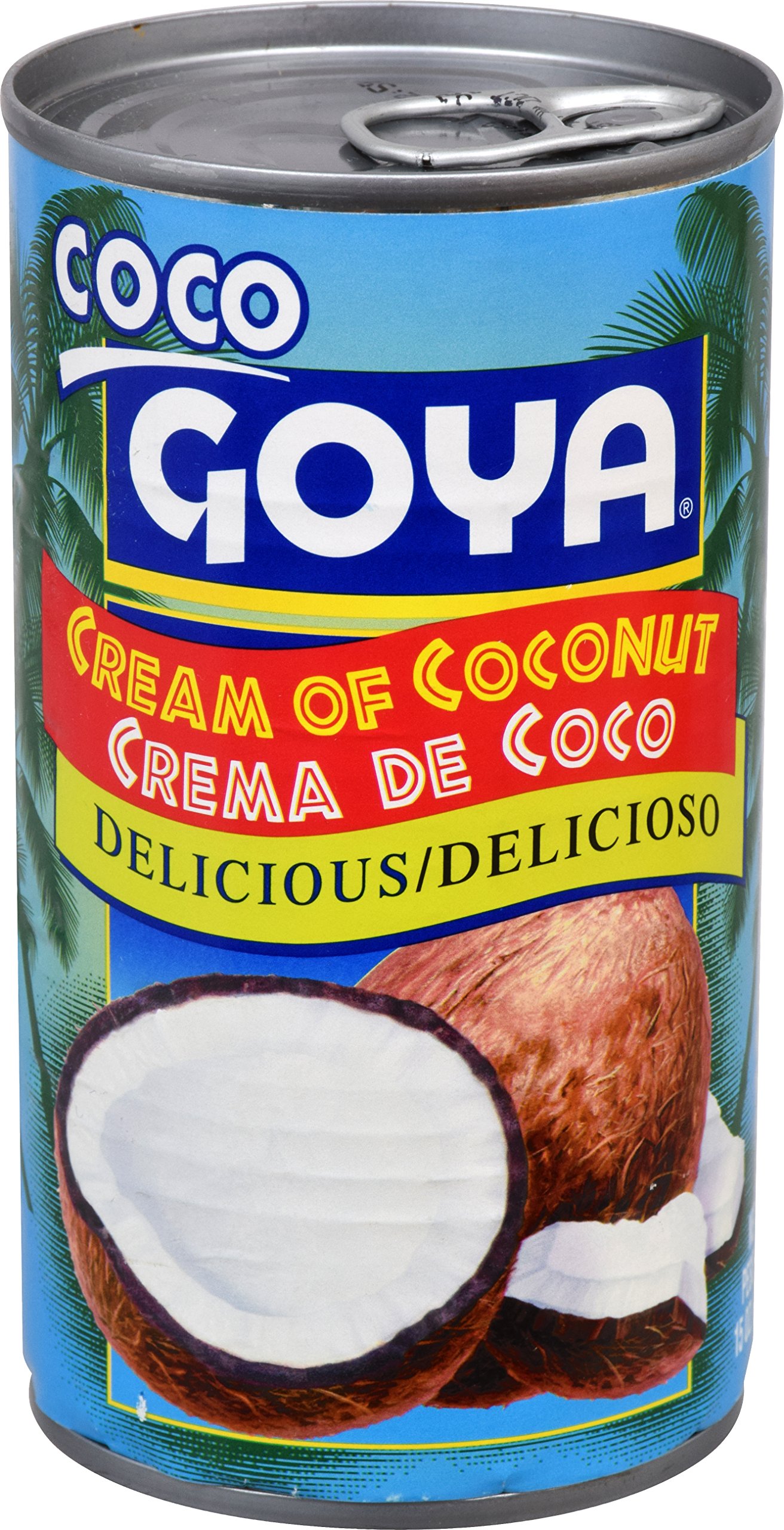 Goya Foods Unsweetened Coconut Milk, 13.5Ounce (Pack of