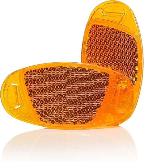 orange spoke reflectors