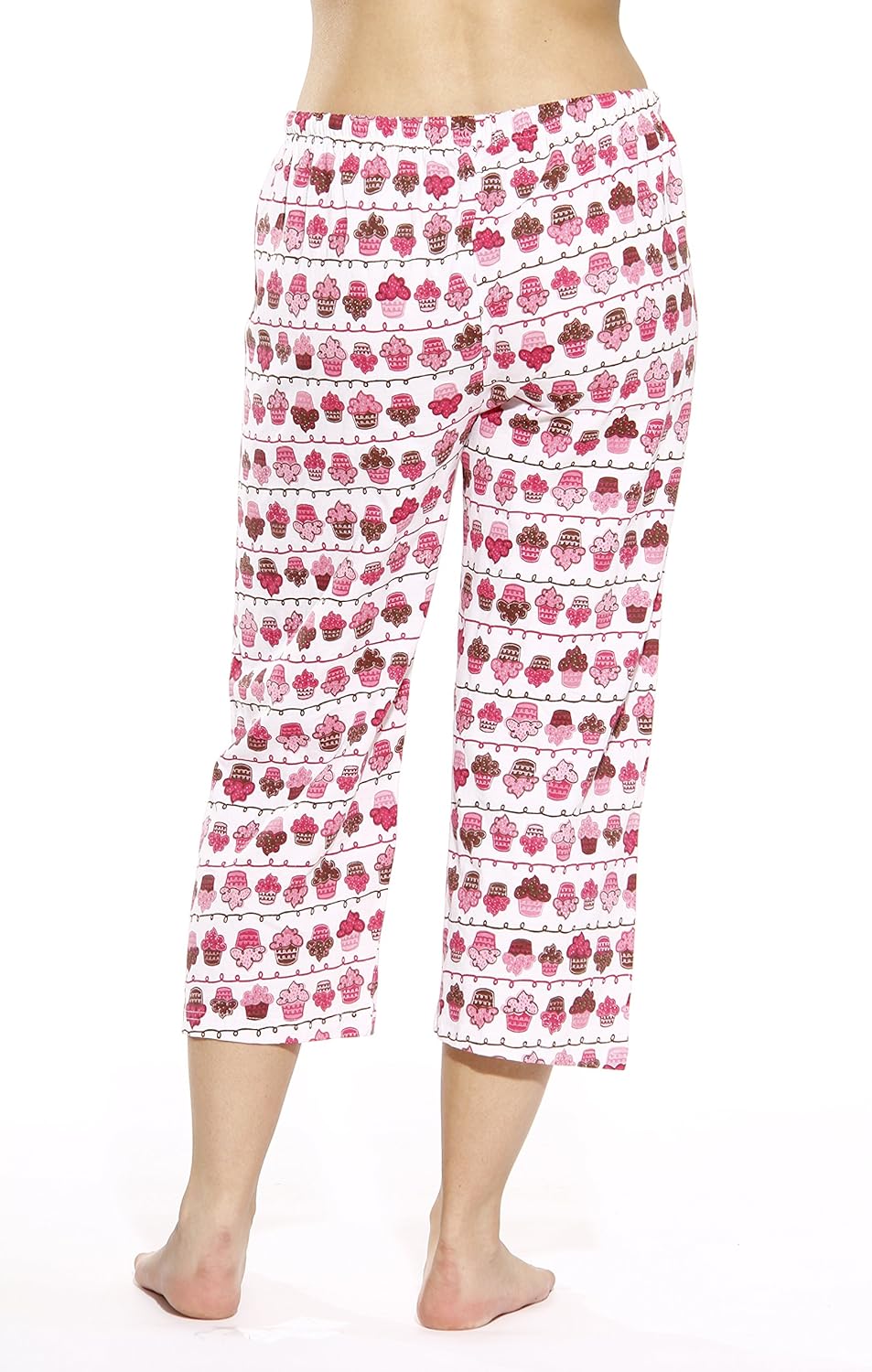 Just Love 100% Cotton Women Pajama Capri Pants Sleepwear at  Women’s Clothing store
