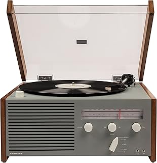 crosley switch ii record player with speakers