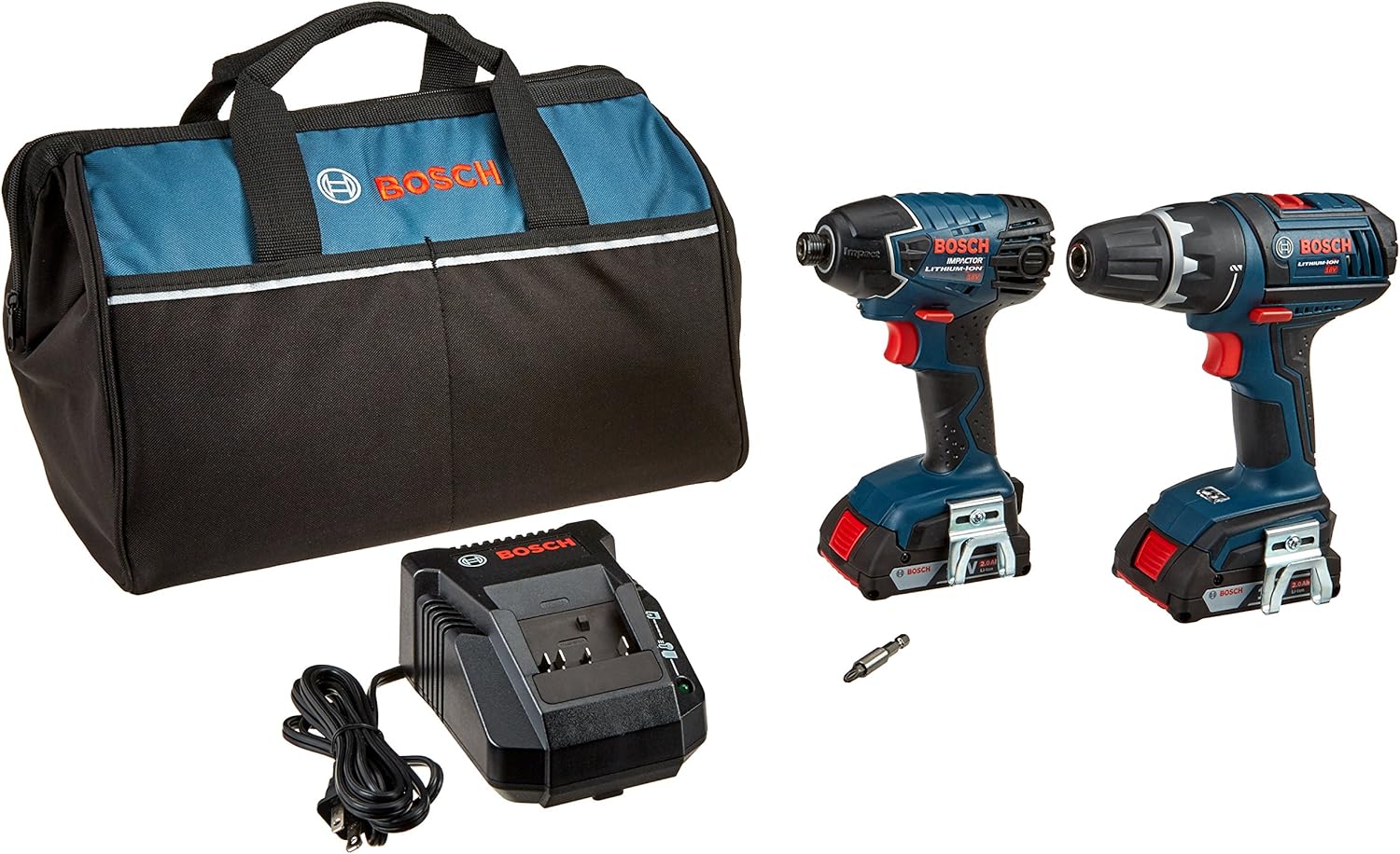 Bosch Clpk232 181 18v 2 Tool Combo Kit Drill Driver Impact