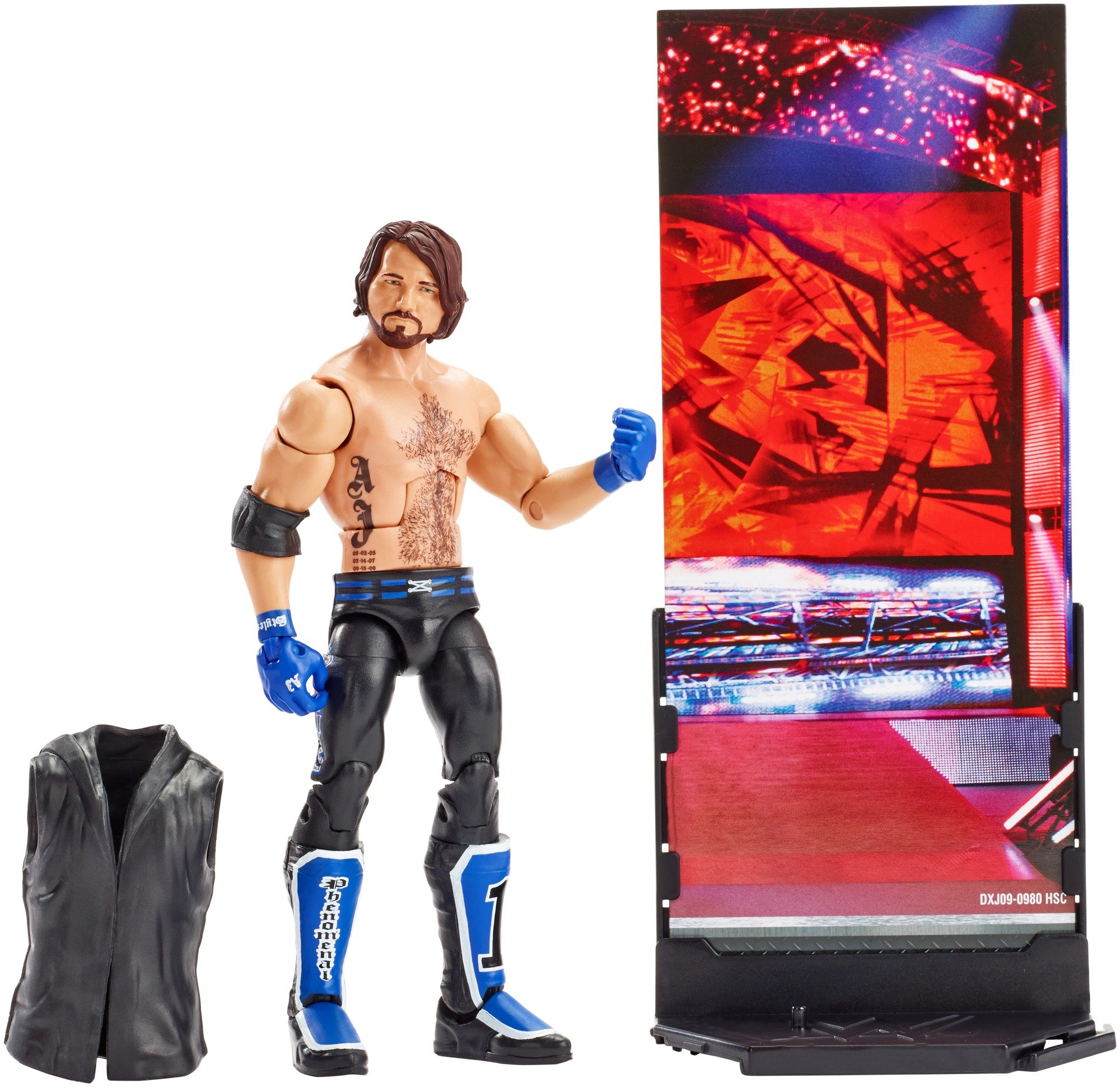 WWE DXJ09 Elite Aj Styles Action Figure