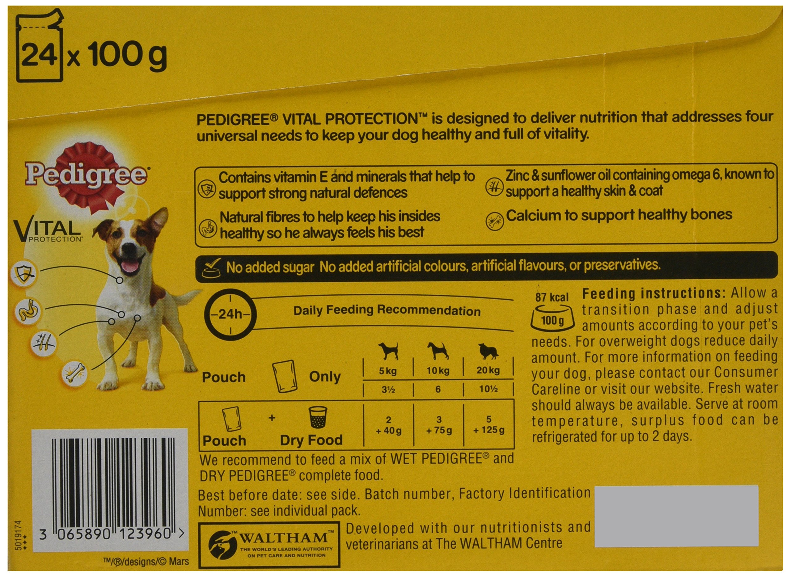 pedigree vital protection pouches