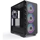 Montech AIR 903 MAX, E-ATX Mid Tower Case, High Airflow, 3X 140mm ARGB PWM & 1x 140mm PWM Fans Pre-Installed, Tempered Glass 
