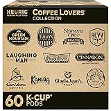 Keurig Coffee Lovers Collection Variety Pack, Single-Serve Coffee K-Cup Pods Sampler, 60 Count