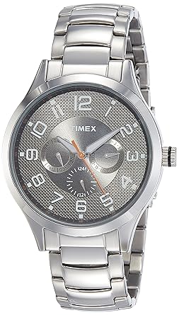 Fashion Analog Silver Dial Mens Watch-TW000T307