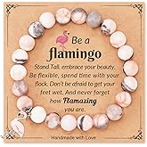 ASKRAIN "You're Flamazing Flamingo Bracelet Gifts For Women