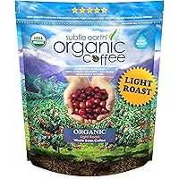 2LB Subtle Earth Organic Coffee - Light Roast - Whole Bean - Organic Arabica Coffee - (2 lb) Bag