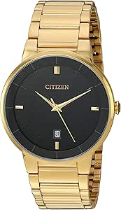 Citizen Men's BI5012-53E Quartz Gold Tone Stainless Steel Watch Case and Bracelet