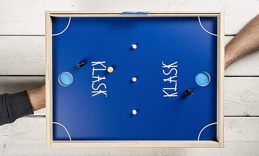 KLASK un Juego Magnético de Habilidad de la Fiesta: Amazon.es: Juguetes y juegos