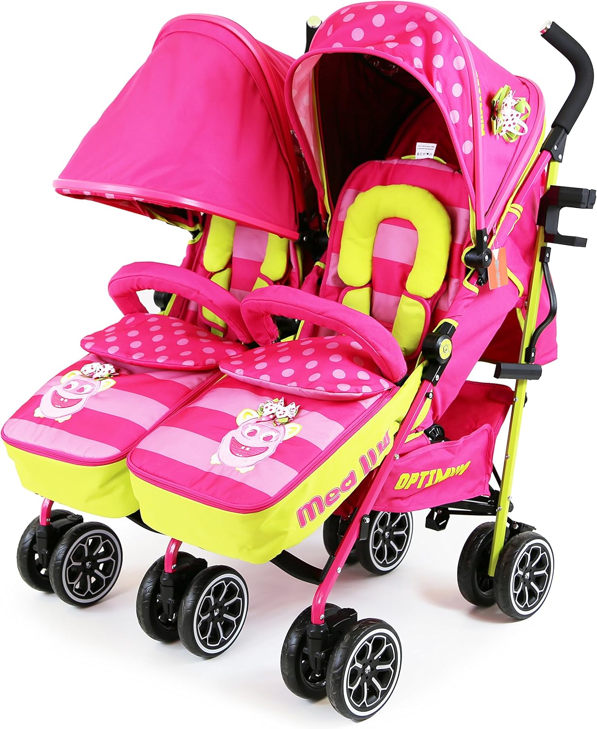 isafe twin pram