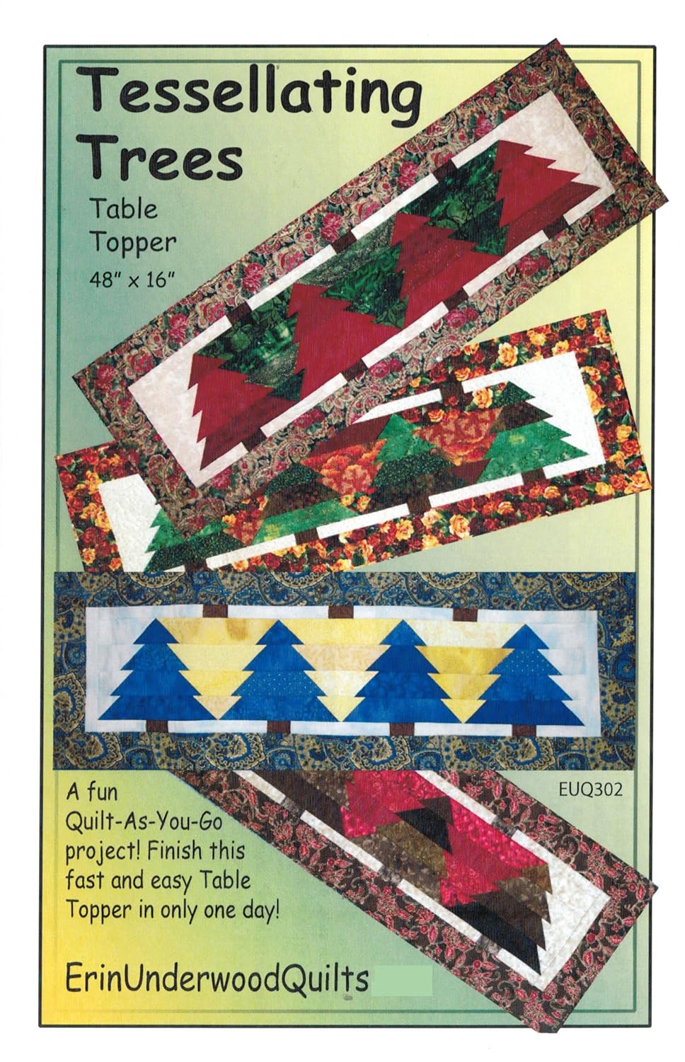 Best Quilted Table Runner 16 Inch Wide