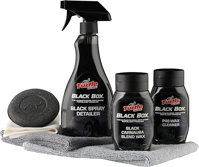 Turtle Wax Black Box Polishing Kit For Black Paintwork FG6357 Amazon