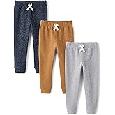 The Children's Place Baby-Boys Active Fleece Jogger Pants 2 Pack
