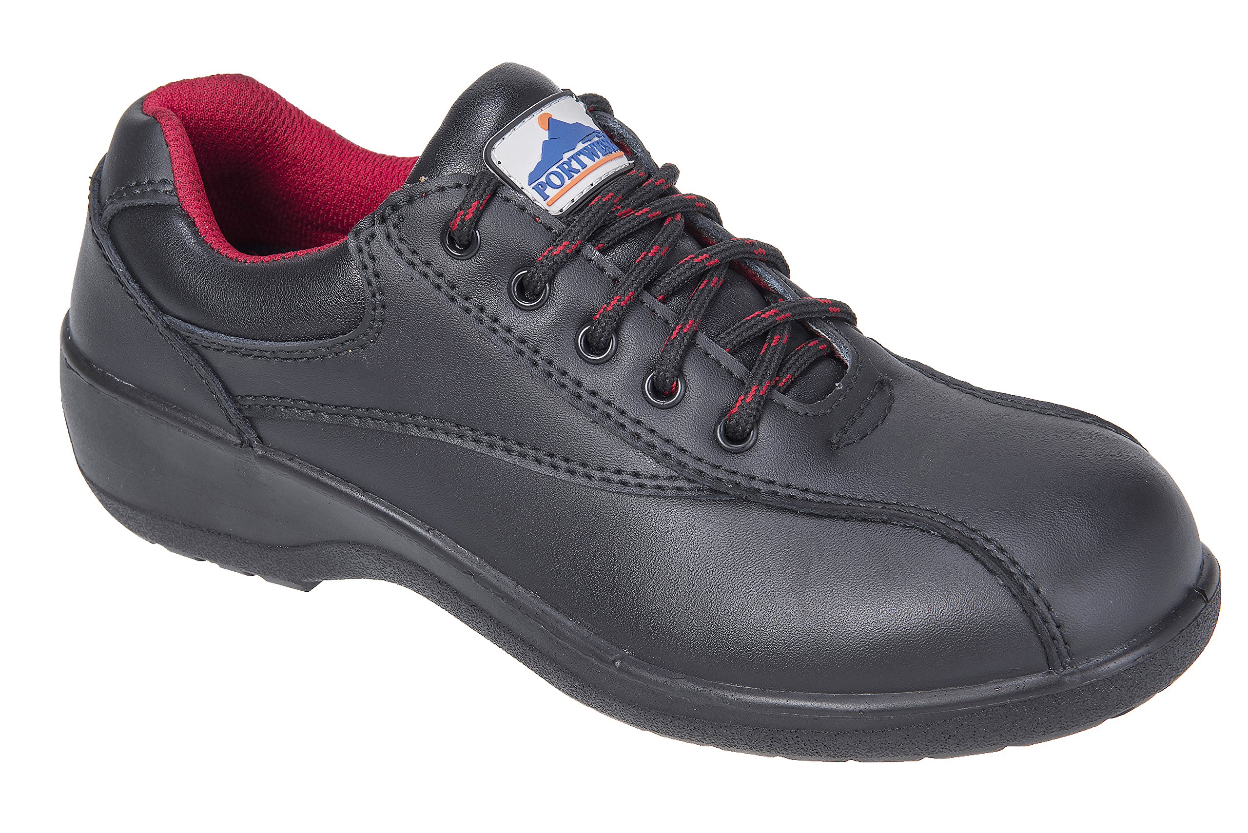 Portwest Women's Fw41 Industrial Shoe, Black, 4 UK