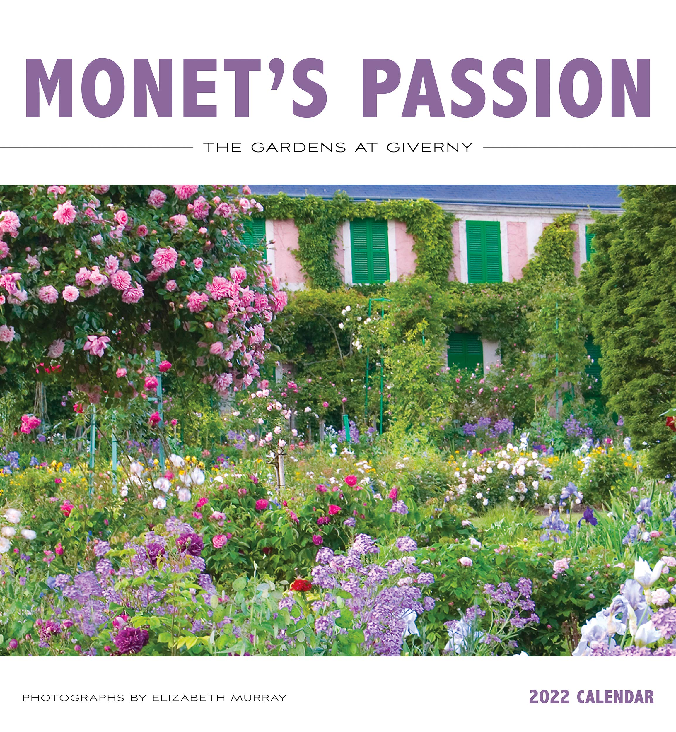 Monet's Passion- The Gardens At Giverny 2022 Wall Calendar : Pomegranate: Amazon.fr: Livres