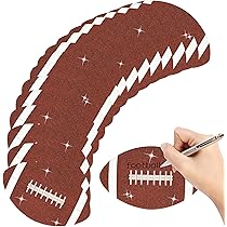 70ft Football Bulletin Board Border Set - Sports Theme Classroom Decor With Adhesive Dots