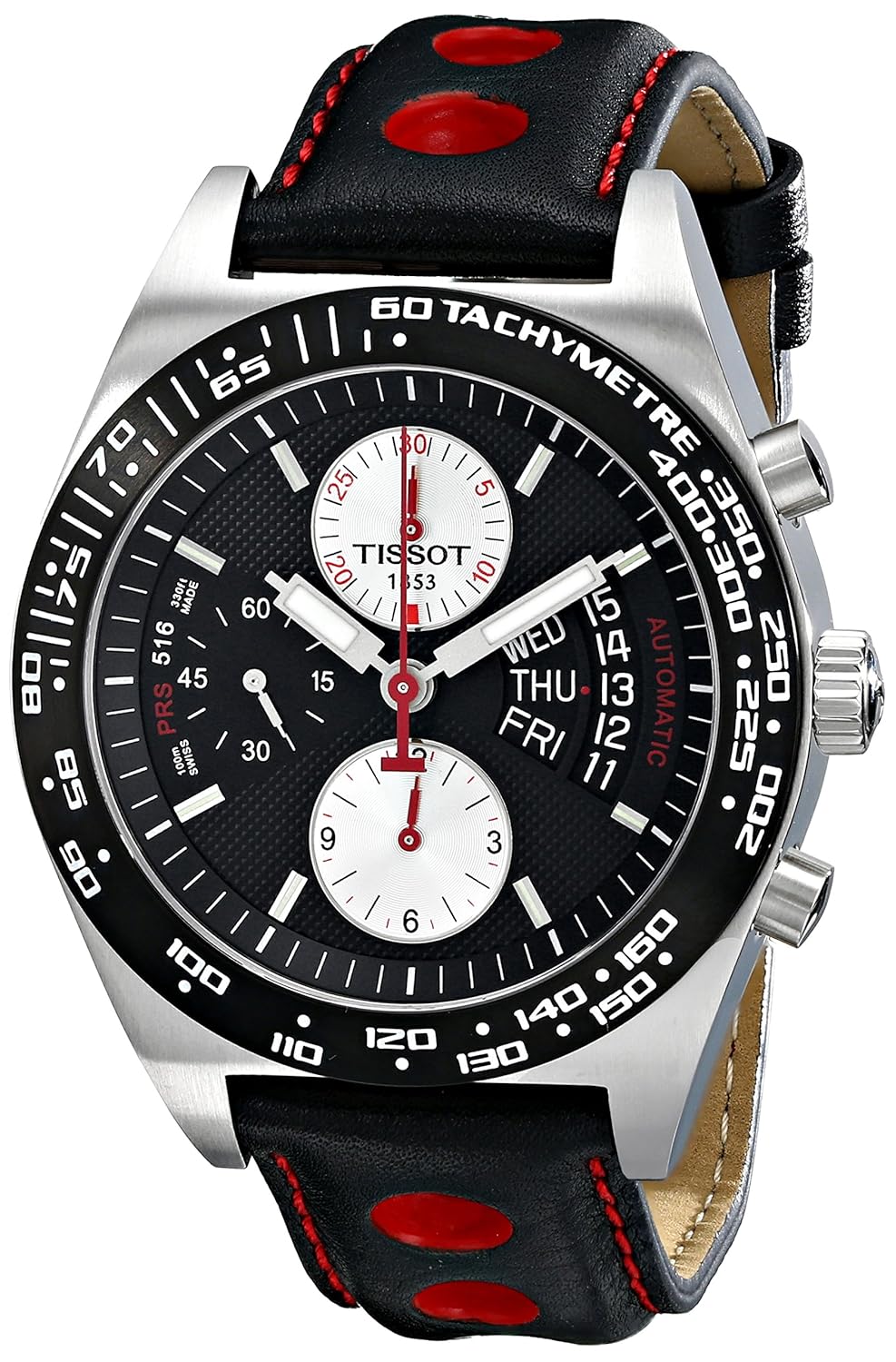 tissot prs 516 automatic chronograph men's watch