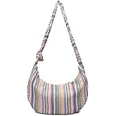 Women Hippie Crossbody Bag cloth boho Sling Bag Canvas Bohemian Hobo Hand Bags