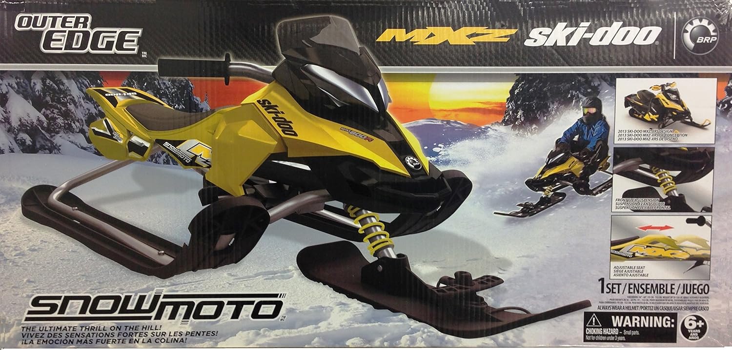 Tech 4 Kids Snow MotoSki Doo Snow Moto Sled by Outer Edge