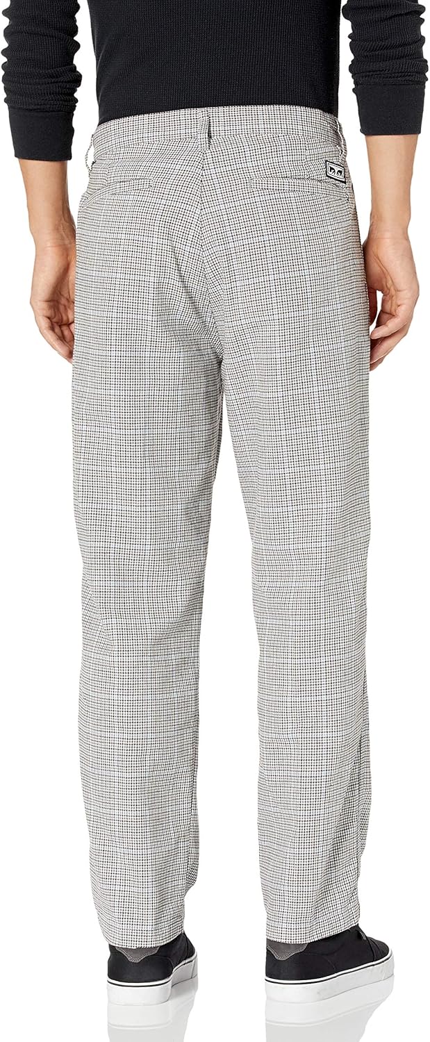 Obey Men's Hardwork Yarn Dyed Pant, 60% Cotton/40% Polyester: Clothing