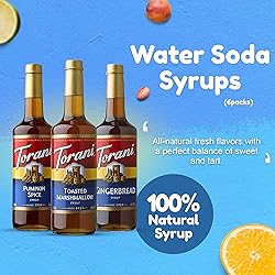 Holiday Syrup Flavors - Gingerbread, Pumpkin