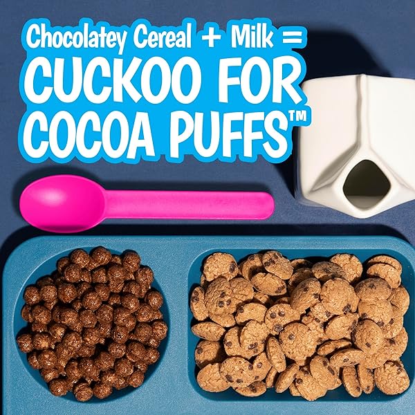 COCOA PUFFS, CHOCOLATE BREAKFAST CEREAL WITH WHOLE GRAINS, GIANT SIZE, 25.8 OZ