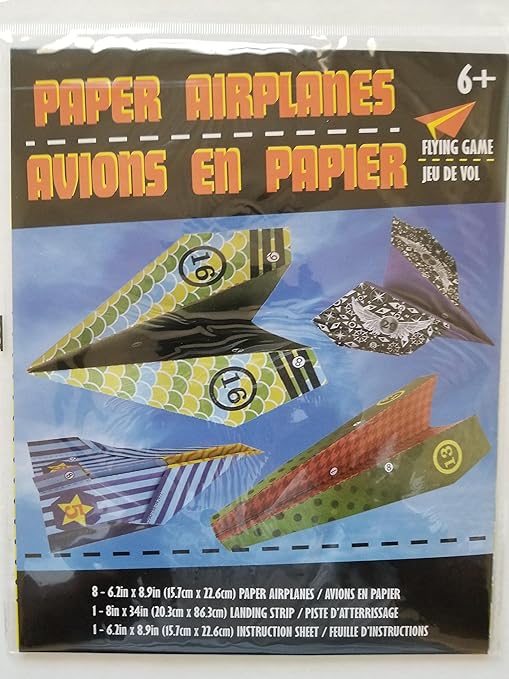 Amazon Greenbrier International 紙飛行機 飛ぶゲーム 風車 紙