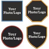 Custom Embroidered &amp; Printed Logo Patches &ndash; Personalized Photo Iron-On, Sew-On, Hook &amp; Loop Patch for Hats, Clothing, Backpacks &ndash; Great for Military, Clubs, Companies, Restaurants, Schools, Individual