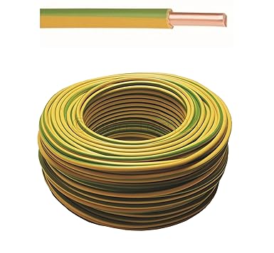 100m Erdungskabel 16mm² Grün/Gelb starr H07V-U - Profi-Line