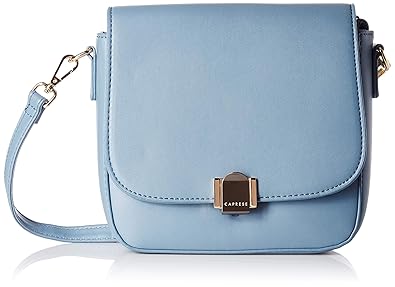 Caprese Iselin Womens Sling Bag (Blue)