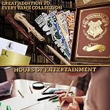 Harry Potter Stationery Set Gifts Notebook Wand Pens Envelopes Stickers Official view 2