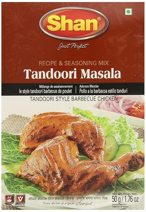 Shan Spice Mix for Tandoori Chicken BBQ, 50g Amazon.in Grocery & Gourmet Foods