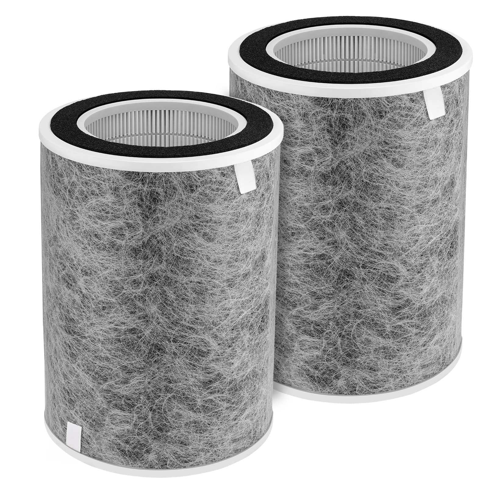 HP201 Filter Replacement for Shark HP201,HP202,HP232 Air Purifier,2-Pack