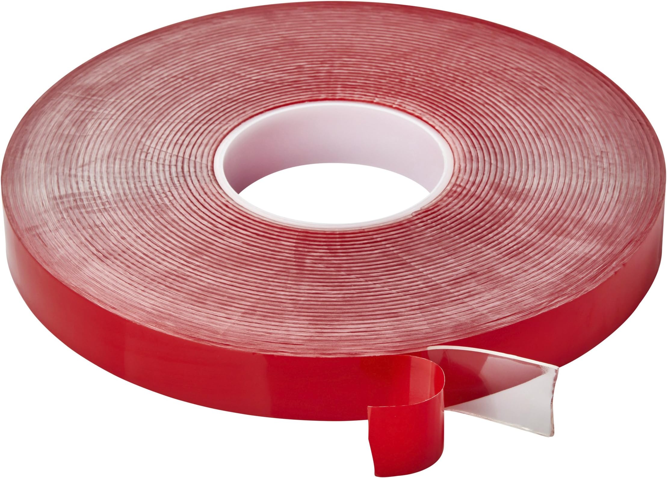 FixActive FA115019C Acrylic Foam Tape, 1.5 mm Thickness, 19 mm x 25 m, Clear