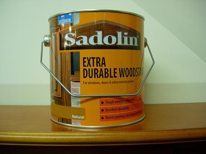 Sadolin Extra Durable Woodstain Natural 2.5L by Sadolin Amazon.co.uk