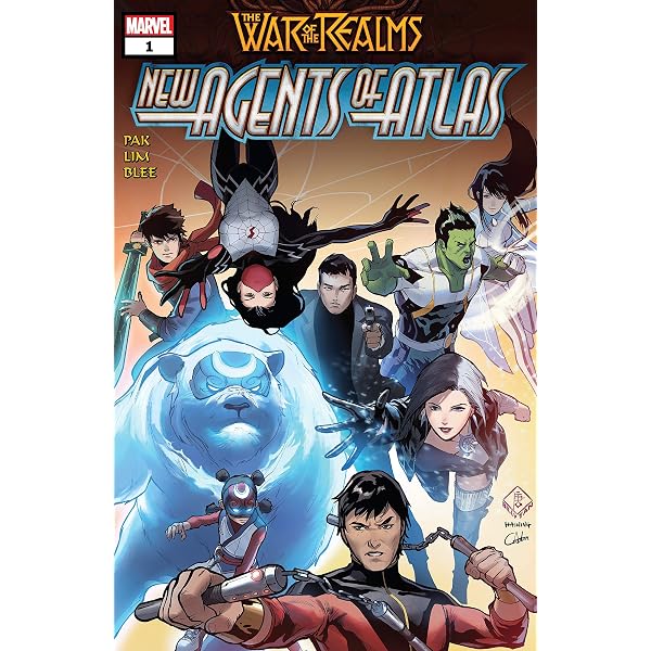 Amazon.com: War Of The Realms: New Agents Of Atlas (2019) #3 (of 4