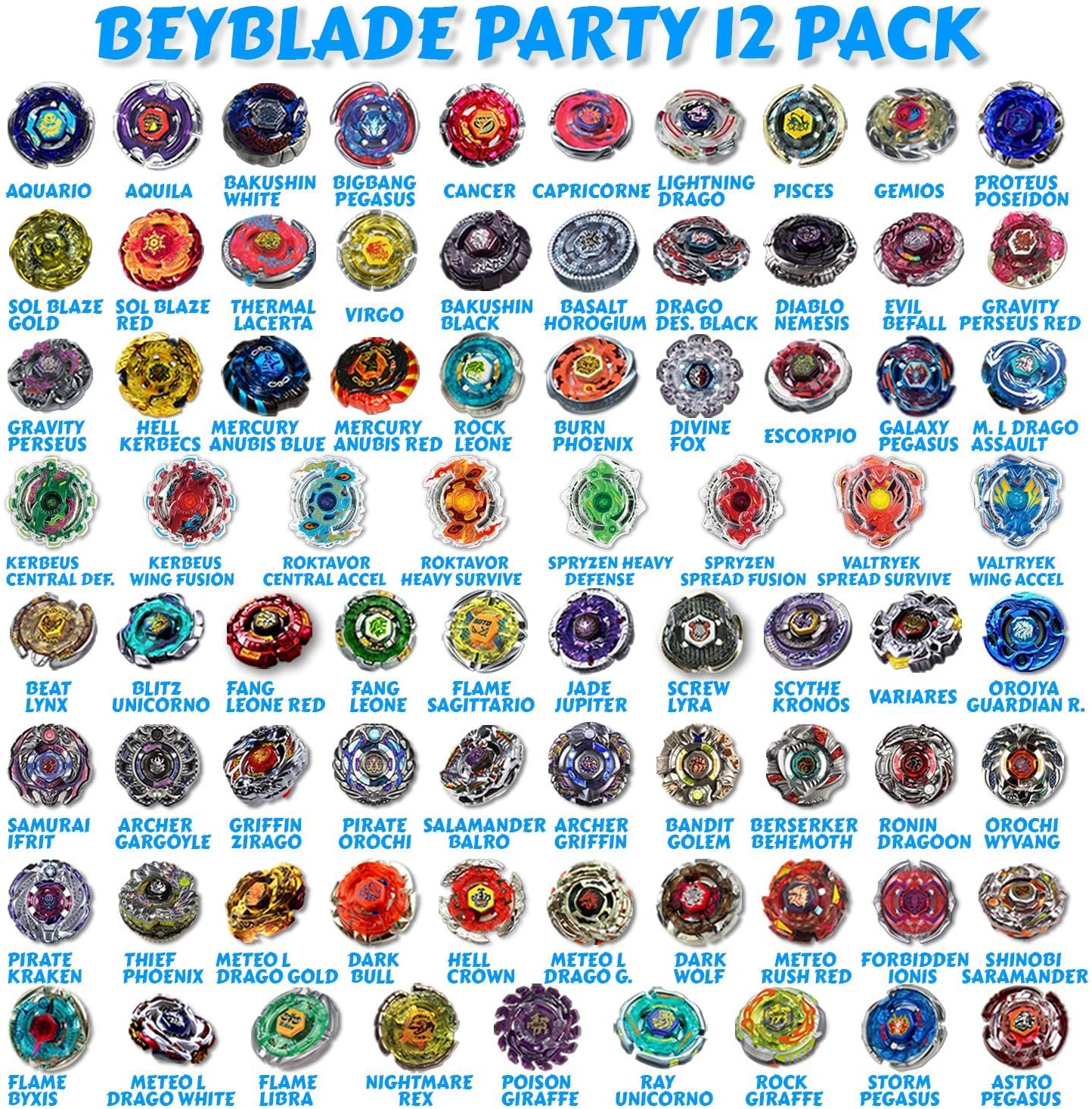 Beyblade Party Random Beyblade Pack 